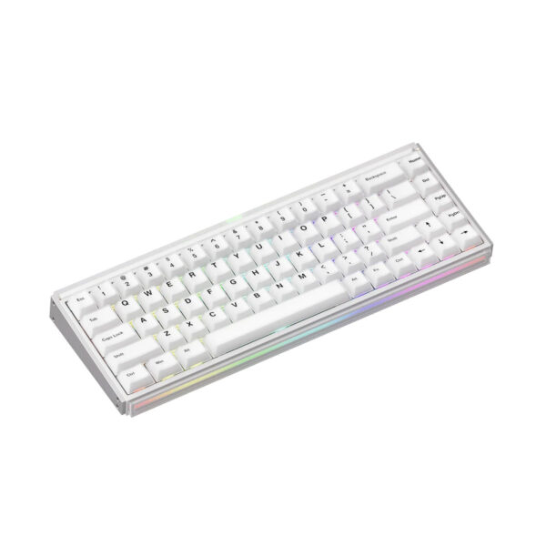 Akko Ray68 He White Astroaim Magnetic Switch 8k Hz Hall Effect Hotswap Argb Kablosuz İngilizce Mekanik Gaming Klavye3