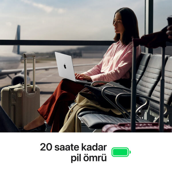 Apple Macbook Pro M5 Max 18 Çekirdek Cpu 32 Çekirdek Gpu 36gb Ram 2tb Ssd 14 İnç Gümüş Laptop (mgdq4tua) 4