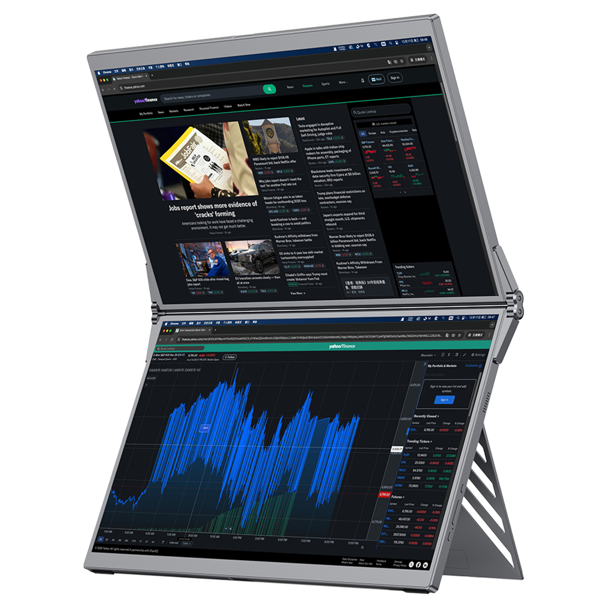 ARZOPA E1 Dual-Screen Katlanabilir Monitör - Gaming.Gen.TR