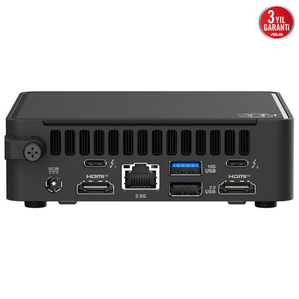 Asus Nuc 15 Pro Slim Kit Rnuc15crki300002 Intel Core 3 100u Barebone Freedos Mini Bilgisayar 16