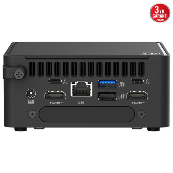 Asus Nuc 15 Pro Tall Kit Rnuc15crhi300002 Intel Core 3 100u Barebone Freedos Mini Bilgisayar 13