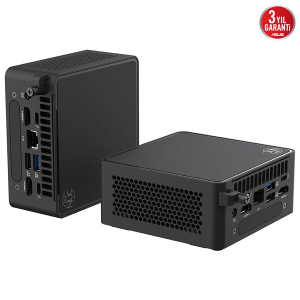 Asus Nuc 15 Pro Tall Kit Rnuc15crhi300002 Intel Core 3 100u Barebone Freedos Mini Bilgisayar 3