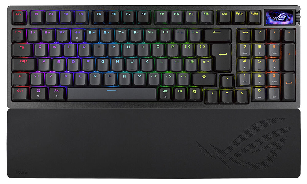 うっちー ASUS ROG Azoth 96 HE Black 8K Hz Gaming Klavye - Gaming.Gen.TR