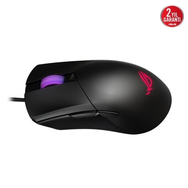 ROG GLADIUS III Core RGB kablolu oyun faresi, yüksek hassasiyet ve ergonomik tasarımıyla profesyonel oyuncular için ideal. RGB aydınlatma ve dayanıklı yapısıyla üstün performans sağlar.