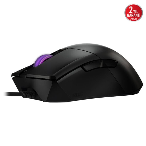ASUS ROG GLADIUS III Core RGB kablolu oyun faresi, yüksek hassasiyet ve özelleştirilebilir RGB aydınlatma ile profesyonel oyuncular için tasarlandı.