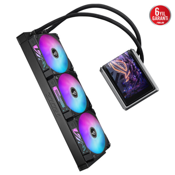 Asus Rog Ryuo Iv 360 Argb 360mm Intel Amd Uyumlu İşlemci Sıvı Soğutucu 9