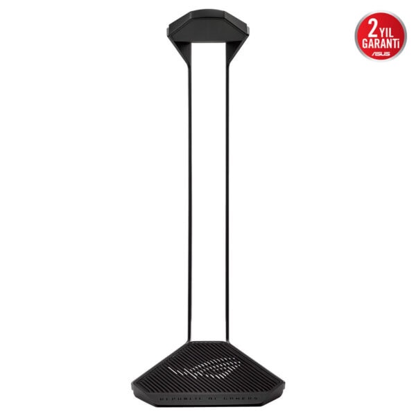 ASUS ROG Throne II Core gaming kulaklık standı, şık tasarımı ve dayanıklı yapısıyla oyun deneyimini geliştiren yüksek kaliteli kulaklık tutucu.