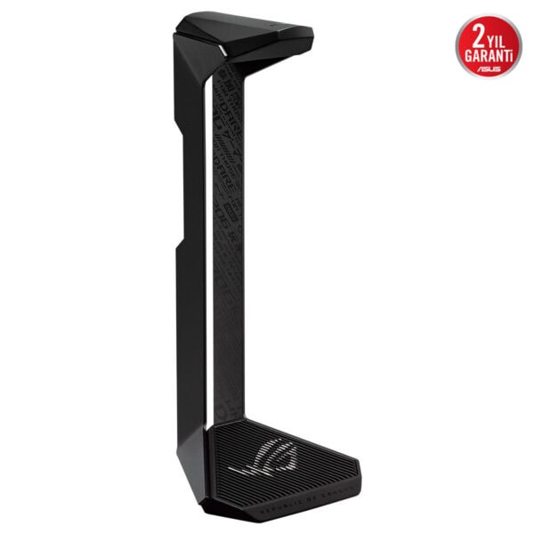 ASUS ROG Throne II Core Gaming Kulaklık Standı, şık ve dayanıklı tasarımıyla oyun deneyiminizi geliştiren yüksek kaliteli kulaklık tutucu.