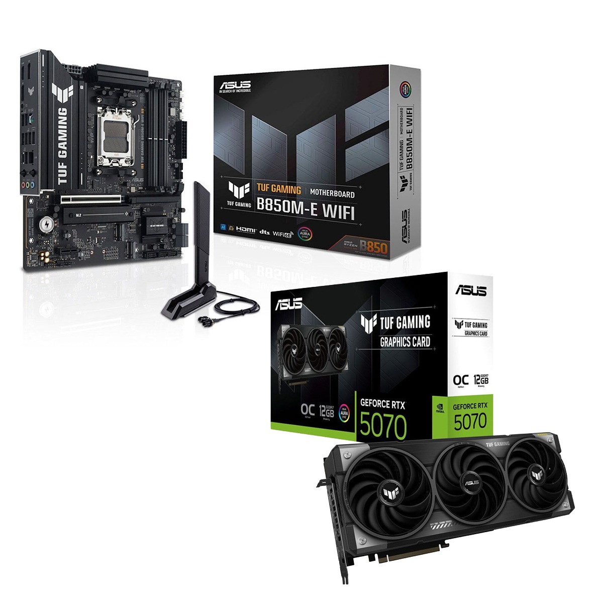 ASUS 2'li Paket! ASUS TUF Gaming RTX 5070