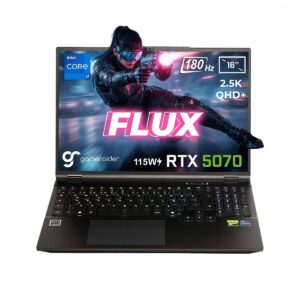 Gameraider Flux Gr16 Intel Core I7 14650hx Geforce Rtx 5070 8gb 115w 24gb Ddr5 2tb Ssd 16 Inc 2 5k Qhd 180hz Freedos Gaming Laptop Canta Hediyeli Control Resonant Hediyeli 1
