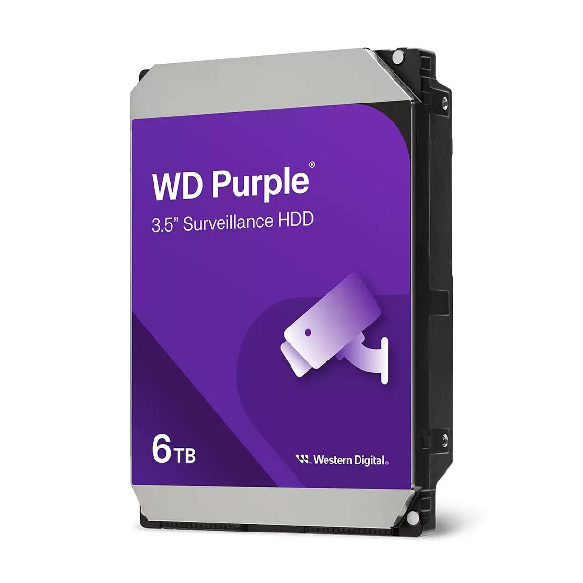 WD Purple 6TB 5400Rpm 256MB Önbellek 7/24 3.5 inç SATA 3.0 Harddisk (WD64PURZ)