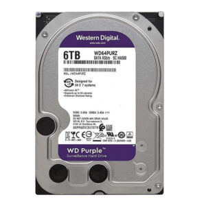 WD Purple 6TB 5400Rpm SATA 3.0 hard disk, yüksek kapasiteli ve güvenilir gözetim amaçlı kullanımlar için tasarlanmış. 7/24 çalışma ve yüksek performans sağlar.