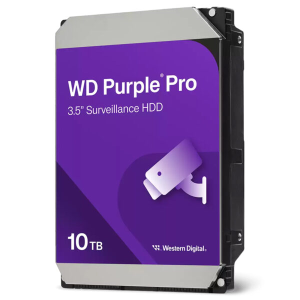 Wd Purple Pro 10tb 7200rpm 512mb Onbellek 7 24 3 5 Inc Sata 3 0 Guvenlik Harddisk Wd102purp 2