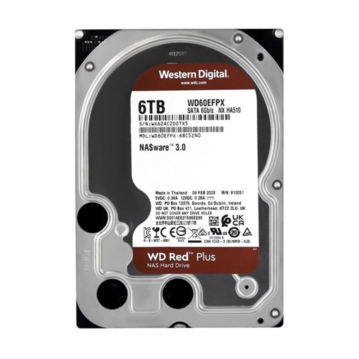 【斎様】WD Red Plus 6TB HDD WD60EFPX WD Red Plus 6TB 5400Rpm Harddisk (WD60EFPX) - Gaming.Gen.TR