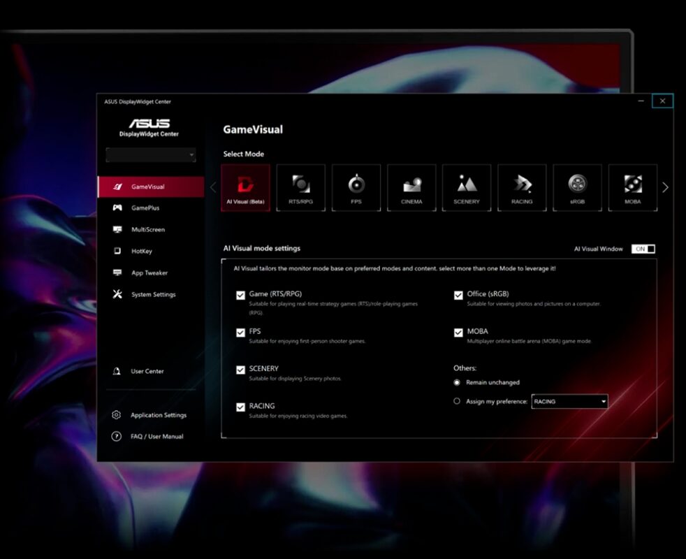 ASUS ROG Strix XG27ACMES Gaming Monitör H10