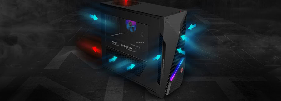 MSI MAG INFINITE S3 14NVL5-3276EU Gaming Masaüstü Bilgisayar H12