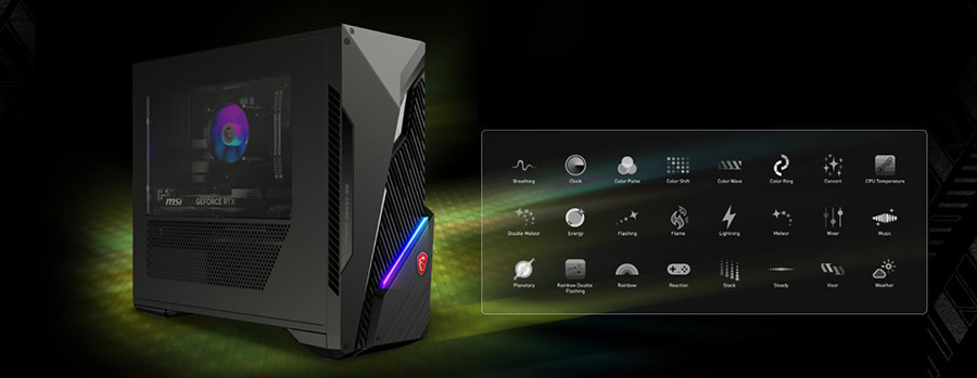 MSI MAG INFINITE S3 14NVL5-3276EU Gaming Masaüstü Bilgisayar H18