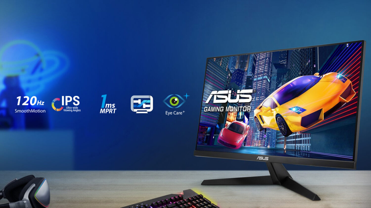 ASUS VY249HGR 23.8 inç 120Hz 1ms Full HD Adaptive Sync IPS Gaming Monitör h2
