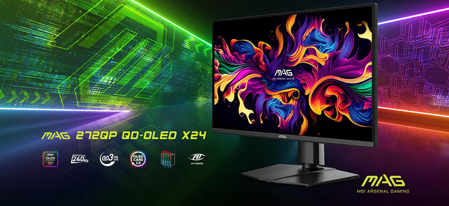 MSI MAG 272QP QD-OLED X24 Gaming Monitör H2