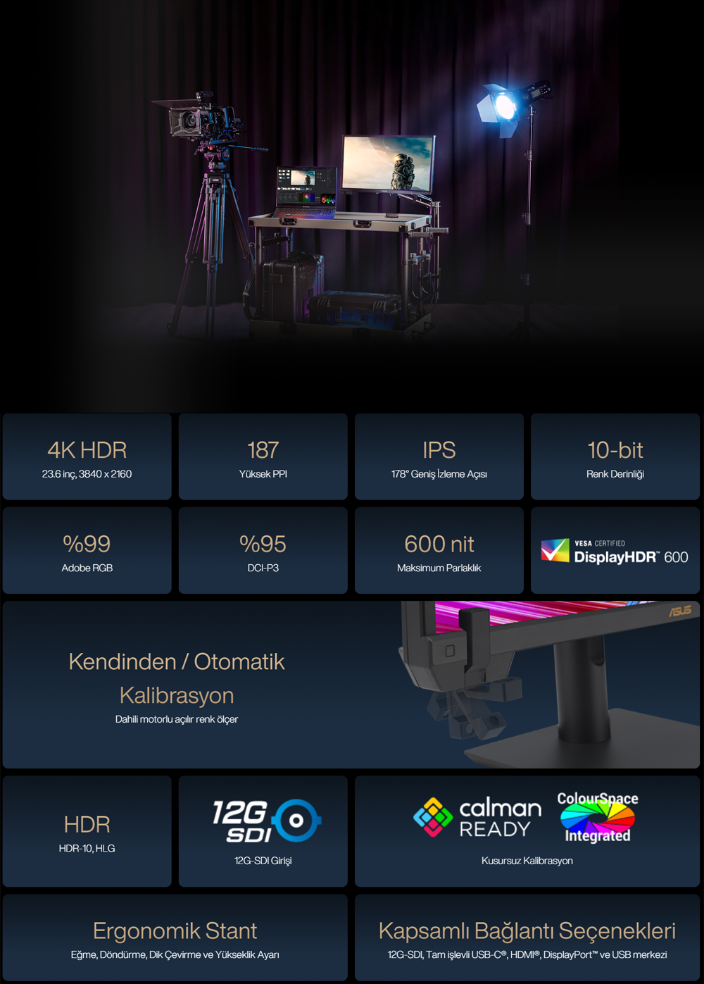 ASUS ProArt PA24US Monitör h4