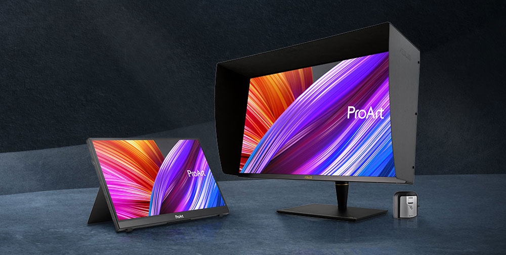 Yüksek çözünürlüklü ASUS ProArt ve ProArt GeForce RTX 5080 ekranlar, güçlü AMD Ryzen 9 9950X işlemci ve 48GB RAM ile profesyonel tasarım ve oyun sistemleri için ideal. 2TB M.2 SSD depolama alanı ile h.