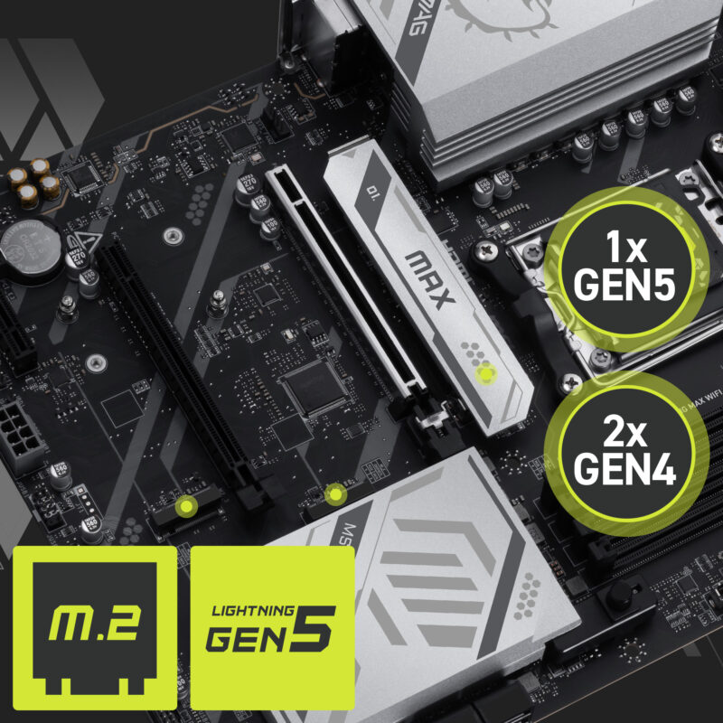 MSI MAG X870E GAMING MAX WIFI anakart, DDR5, M.2, HDMI, USB4, AM5 soketli, yüksek performanslı anakart. Gaming ve overclock için optimize edilmiş, gelişmiş bağlantı seçenekleriyle donatılmış.