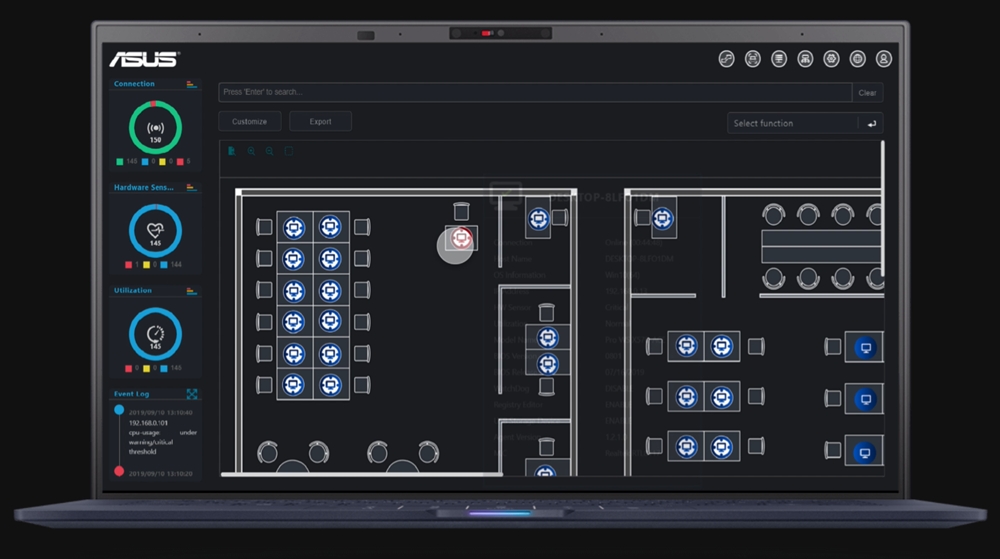 ASUS ExpertCenter Pro ET500I W8U95070D Intel Core Ultra 9-285K NVIDIA RTX 5070 12GB GDDR7 128GB DDR5 2TB M.2 SSD FreeDos Masaüstü İş İstasyonu h9