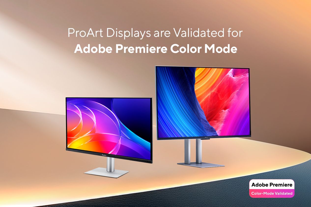 Asus Adobe Ile Proart Ekran Is Birligini Duyurdu
