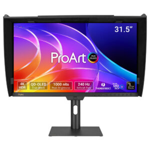 Asus Proart Display Oled Pa32usd 31.5 Inç 240hz 0.1ms 4k Uhd Adaptive Sync Qd Oled Pivot Monitör 1