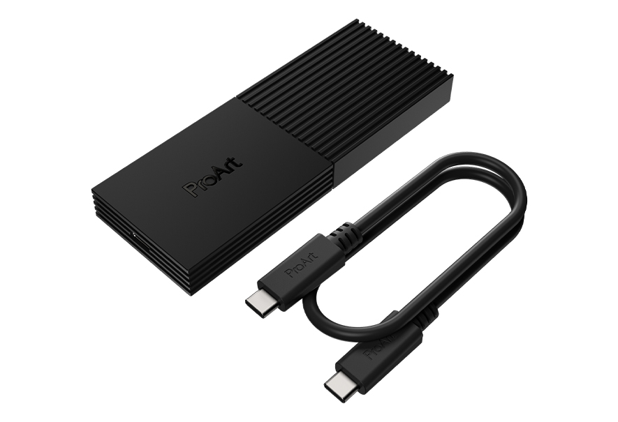 Asus Proart Pa40su Usb4 Ssd Kutusunu Duyurdu