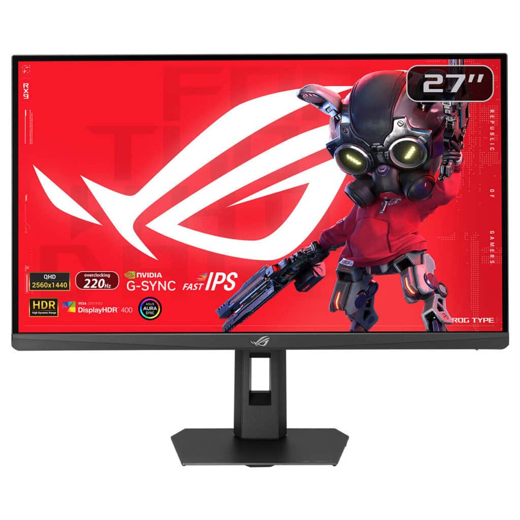 Asus Rog Strix Xg27acsr 27 Inc 220hz 0 3ms 2k Qhd Adaptive Sync Fast Ips Pivot Gaming Monitor Fc1
