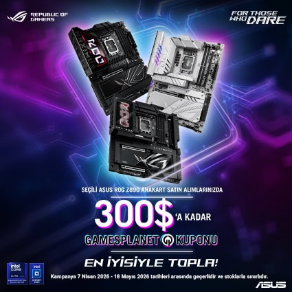 ASUS ROG Z390 anakartları uygun fiyatlarla satın alın, 300$'a kadar indirim ve Gamesplanet kuponu fırsatı! En iyi gaming anakartları stoklarla sınırlı, hemen al!.
