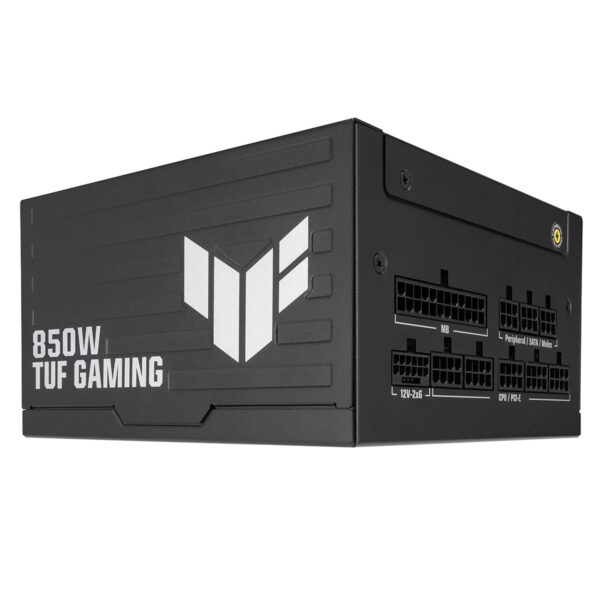 ASUS TUF GAMING 850P 850W 80+ Platinum güç kaynağı, dayanıklı ve yüksek performanslı güç sağlamak için tasarlanmış. Oyun ve yüksek performanslı bilgisayar sistemleri için ideal, enerji tasarruflu ve g.