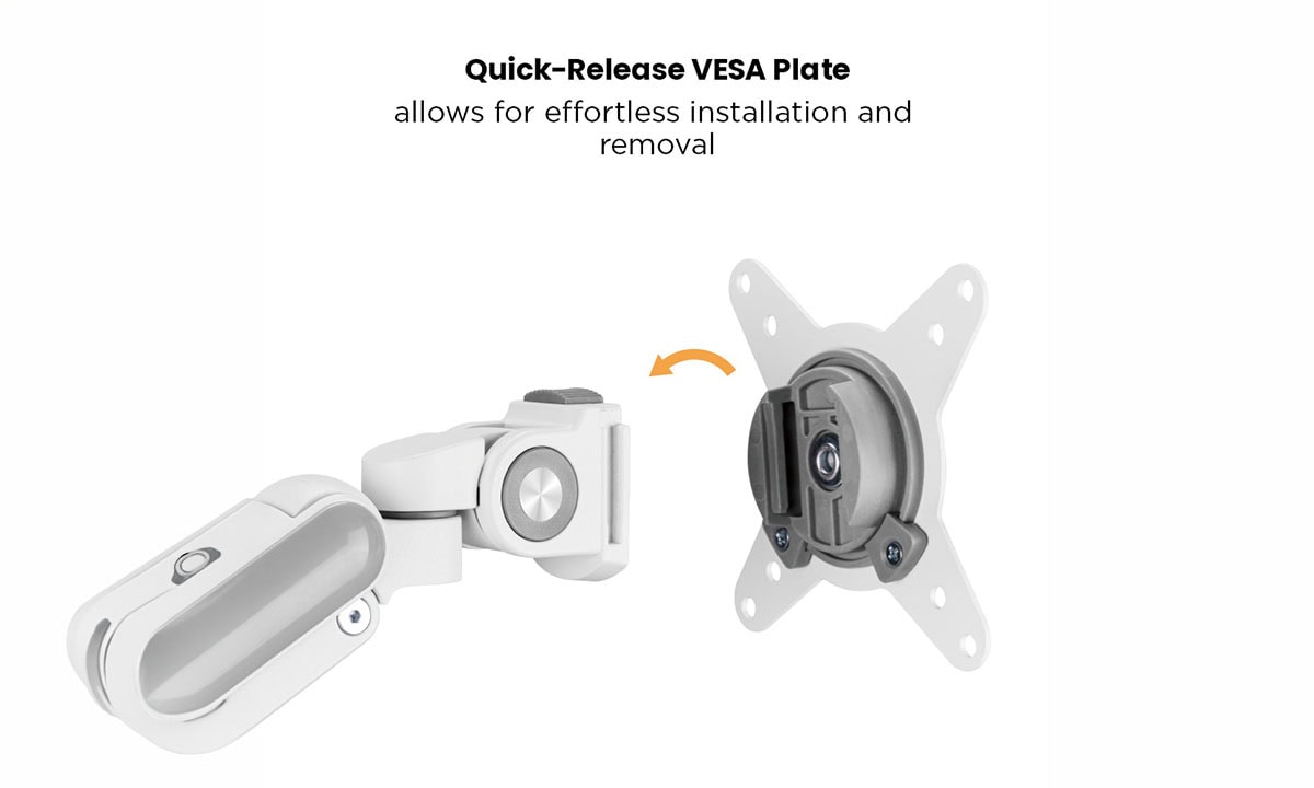 Hızlı Tak-Çıkar VESA Plaka
