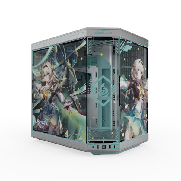 Hyte Y70 Firefly Honkai Star Rail Limited Edition Temperli Cam Usb 3.2 E Atx Dual Chamber Mid Tower Gaming Kasa (cs Hyte Y70 Firefly Jp) 9