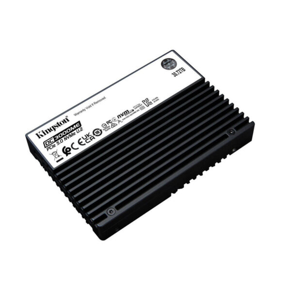 Kingston Dc3000me 30.72tb Nvme Pcie Gen5 X4 Okuma 14000mb Yazma 9700mb Data Center U.2 Ssd (sedc3000me30t7) 3