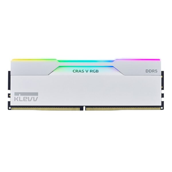 Klevv Cras V Rgb 128gb 2x64gb 6000mhz Cl32 Intel Xmp 3 0 Amd Expo Ddr5 Brilliant White Ram Kd5cgub80 60a320j 2 Yil Birebir Degisim Garantili 2