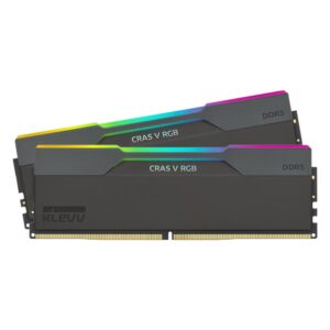 Klevv Cras V Rgb 128gb 2x64gb 6000mhz Cl32 Intel Xmp 3 0 Amd Expo Ddr5 Obsidian Black Ram Kd5cgub80 60a320g 2 Yil Birebir Degisim Garantili 1