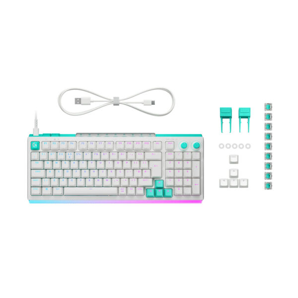 Logitech G512 X 98 Kablolu Beyaz Gaming Klavye 7