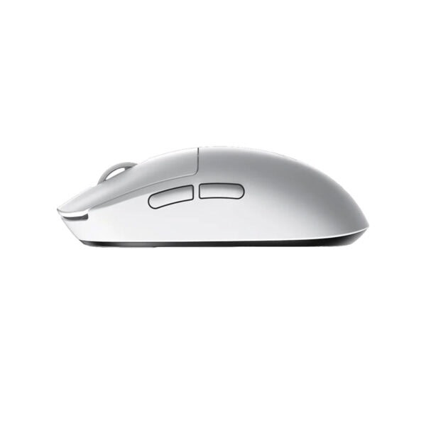Yüksek çözünürlüklü ve kablosuz bağlantılı MCHOSE A5 V3 Beyaz oyun mouse, 8K Hz hız ve hassasiyet ile profesyonel oyun deneyimi sağlar. Ergonomik tasarımı ve gelişmiş özellikleriyle oyun tutkunlarının.