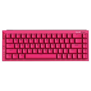Ace 68 Turbo Esports Berry Red Mount Tai Magnetic Switch RGB Hotswap Gaming Klavye.