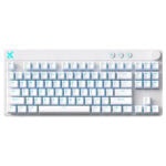 MCHOSE Mix 87 White %80 Mount Tai Magnetic Switch GT 8K Hz Hall Effect RGB Hotswap Gaming Klavye (MC-Mix87-7)