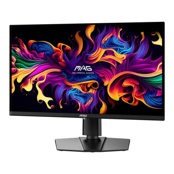 MSI MAG 271QP QD-OLED 26.5 inç oyun monitörü, 280Hz yenileme hızı ve 0.03ms tepki süresi ile yüksek performans sağlar. 2K WQHD çözünürlük ve Adaptive Sync teknolojisiyle akıcı oyun deneyimi sunar.