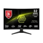 MSI MAG 321CQF E18 31.5 inç 180Hz 0.5ms 2K WQHD FreeSync Rapid VA Kavisli Gaming Monitör