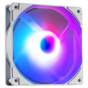 MSI MAG F120 ARGB Beyaz 120mm kasa fanı, şık tasarımı ve renkli ARGB aydınlatmasıyla bilgisayar kasası soğutmasını optimize eder. Yüksek performanslı ve sessiz çalışma özelliği ile oyun ve yüksek perf.