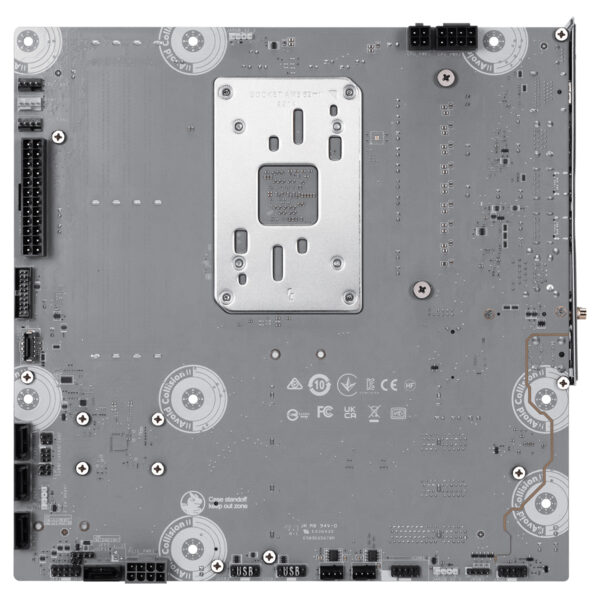 MSI PRO B850M-A WIFI PZ anakart, DDR5 8200MHz OC destekli, AM5 soketli, M.2 ve HDMI çıkışlı, mATX form faktöründe yüksek performanslı anakart.