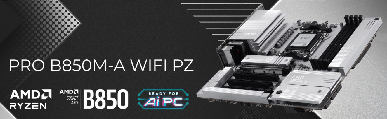 msi-pro-b850m-a-wifi-pz-8200mhz-oc-ddr5-soket-am5-m-2-hdmi-dp-matx-anakart