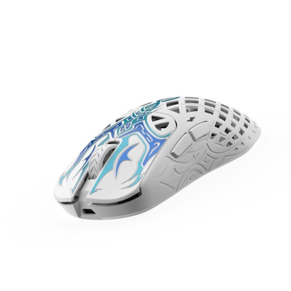 Kablolu olmayan yüksek performanslı oyun mouse'u, WAIZOWL TRİAİNA Riptide 8K Hz, özel sensör ve ergonomik tasarımıyla profesyonel oyuncular için ideal.