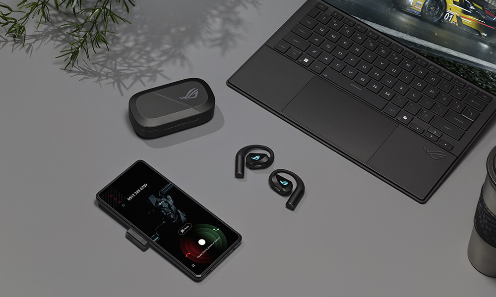 O701 ROG CETRA OPEN WIRELESS/BLK ASUS ROG Cetra Open Kulakiçi Kulaklık H15