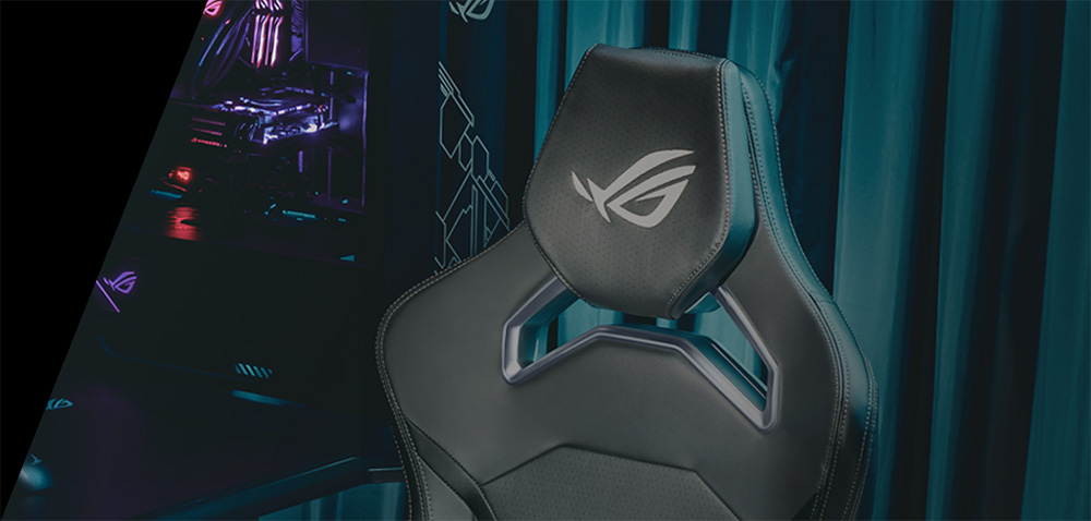 ROG Chariot X Core (Wide) ASUS ROG Chariot X Core SL301CW Siyah Oyuncu Koltuğu h2